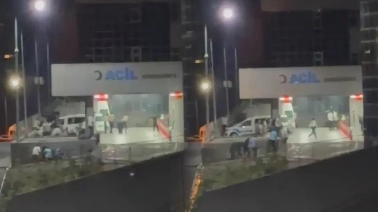 Hastane Önünde Silahlı Çatışma