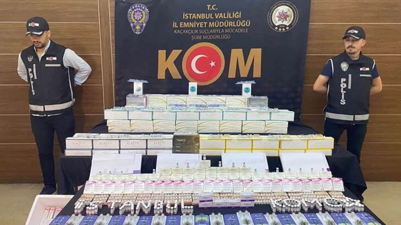 İstanbul’da Kaçak Botoks Ve Dolgu İlaçlarına Operasyon Düzenlendi
