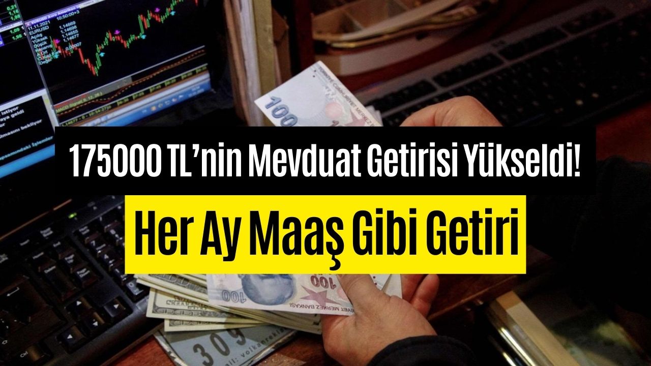 175000 Lirasını Bankaya Yatıran 32 Günde Maksimum Kaç TL Mevduat Kazancı Alacak?