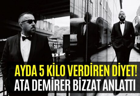 5 Ayda 22 Kilo Verdiren Ata Demirer Diyeti! Sırrını Bizzat Kendisi Açıkladı