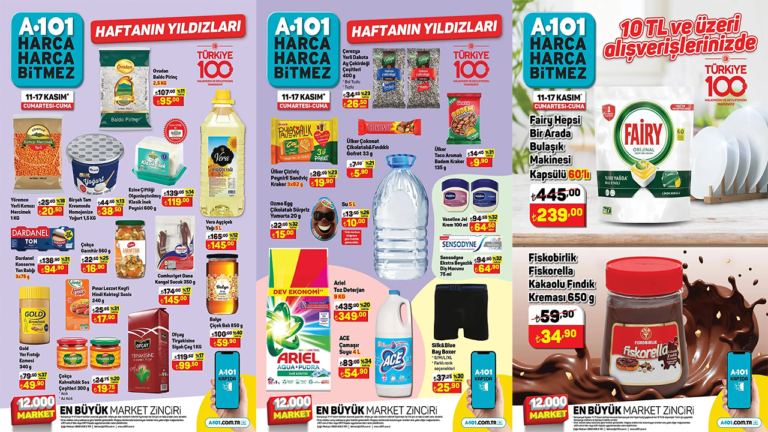 A101 İndirimleri Dün Başladı! A101 Aktüel Ürünler Son Gün 17 Kasım 2023