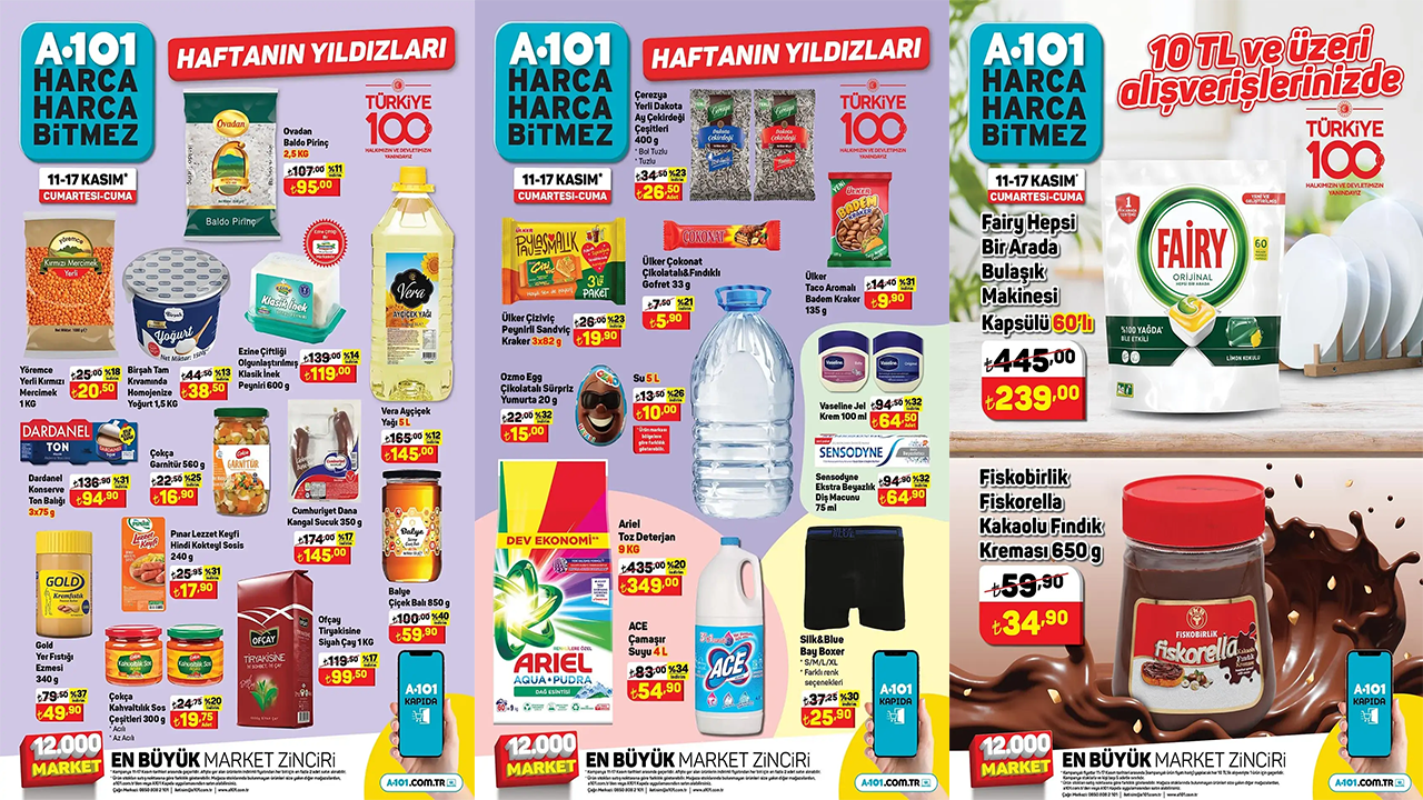A101 İndirimleri Dün Başladı! A101 Aktüel Ürünler Son Gün 17 Kasım 2023