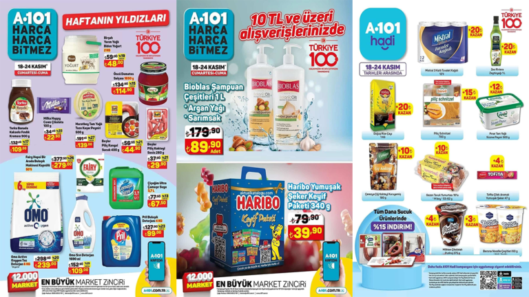 18 Kasım 2023 A101 Aktüel Ürünler Kataloğu! A101 İndirimleri Açıklandı