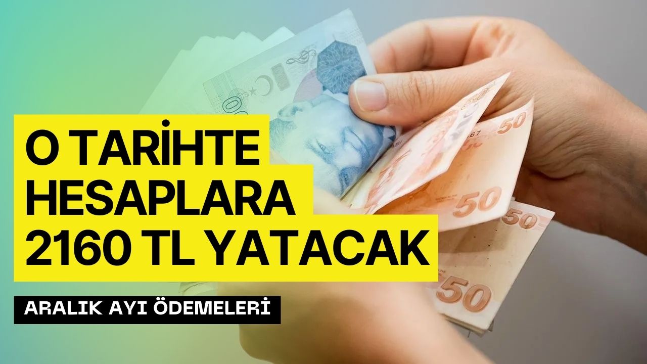 Aralık Ayı Aile Destek Ödemesi Tarihi! O Gün Hesaplara 2160 TL Yatırılacak