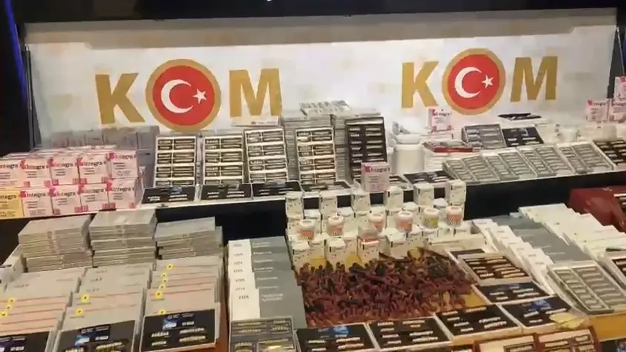 24 Milyon TL Değerinde Kaçak Tıbbi Ürün Ele Geçirildi