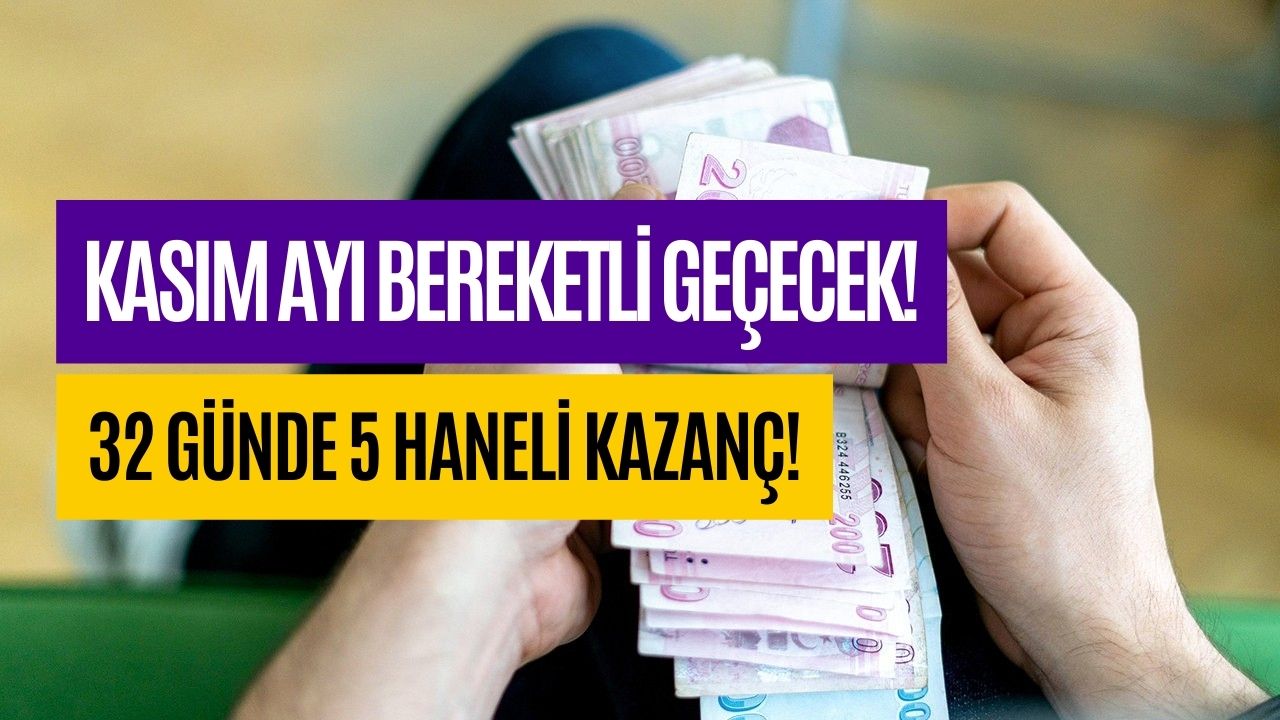 Mevduat Yarışı Kasım Ayında Kızıştı! 325000 TL’nin 32 Günlük Kazancı Rekor Kırdı