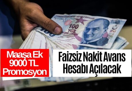 O Banka 9000 TL Emekli Promosyonuna Ek Faizsiz Nakit Avans Veriyor!