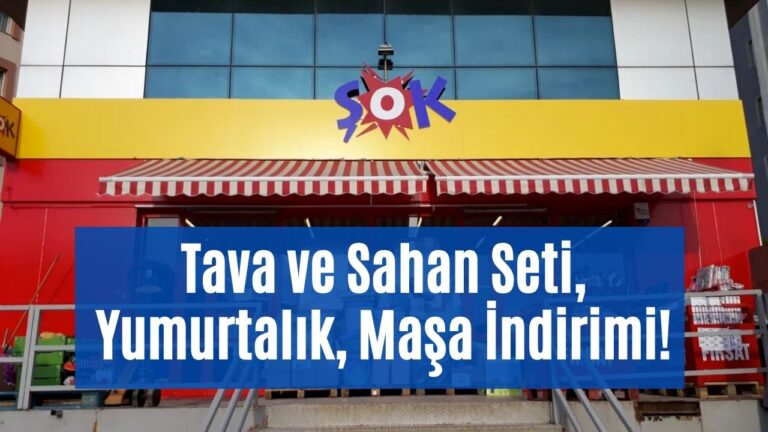 Servis Seti ve Pazar Arabası İndirimi! ŞOK 22 Kasım Aktüel Katalog Yayımlandı