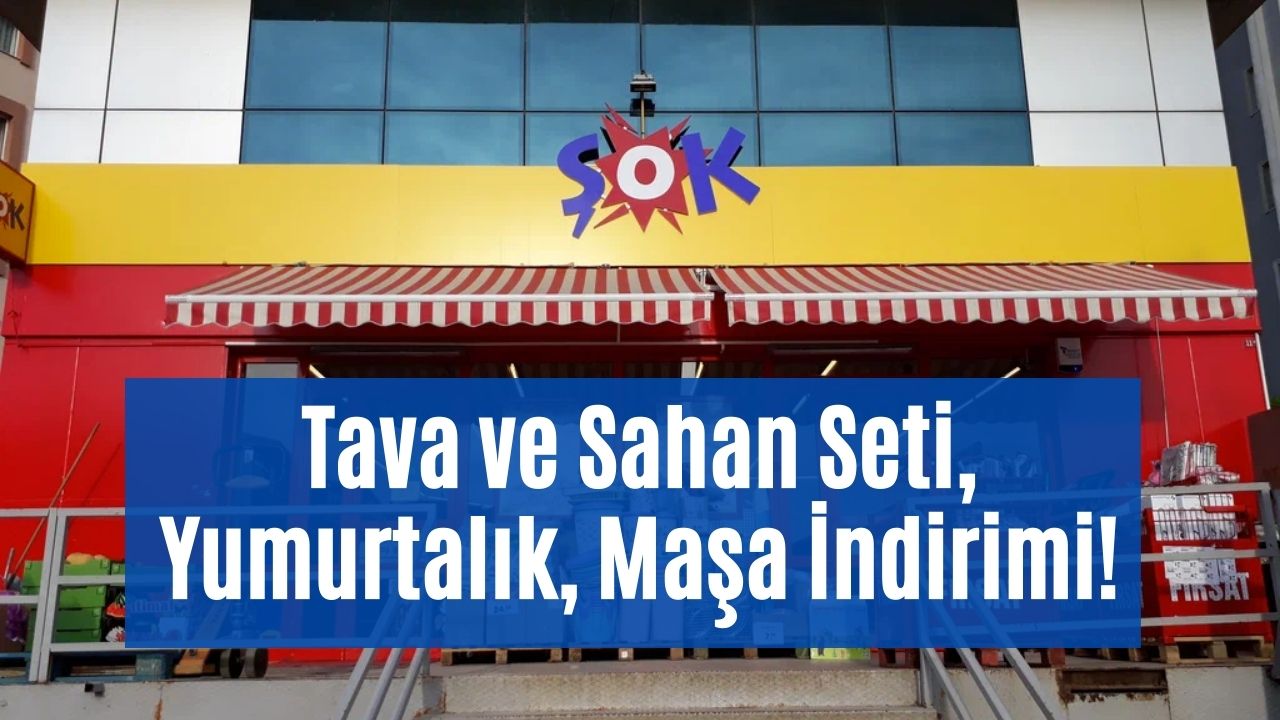 Servis Seti ve Pazar Arabası İndirimi! ŞOK 22 Kasım Aktüel Katalog Yayımlandı