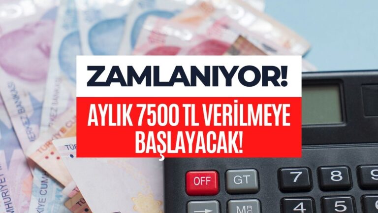 Sosyal Yardım Parasına Zam Geliyor! O Tarihte Maaşlar 7500 TL Yatmaya Başlayacak